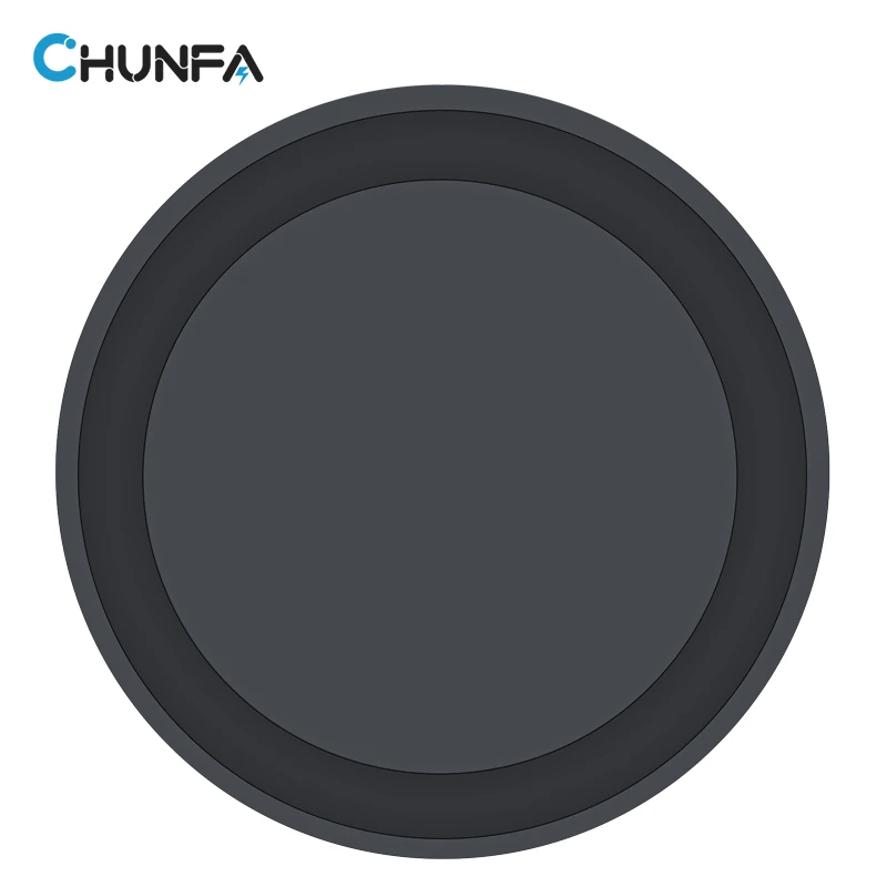 Chunfa QI Беспроводной Зарядное устройство для Samsung S9 плюс S8 S7 край S6 Desktop зарядного
