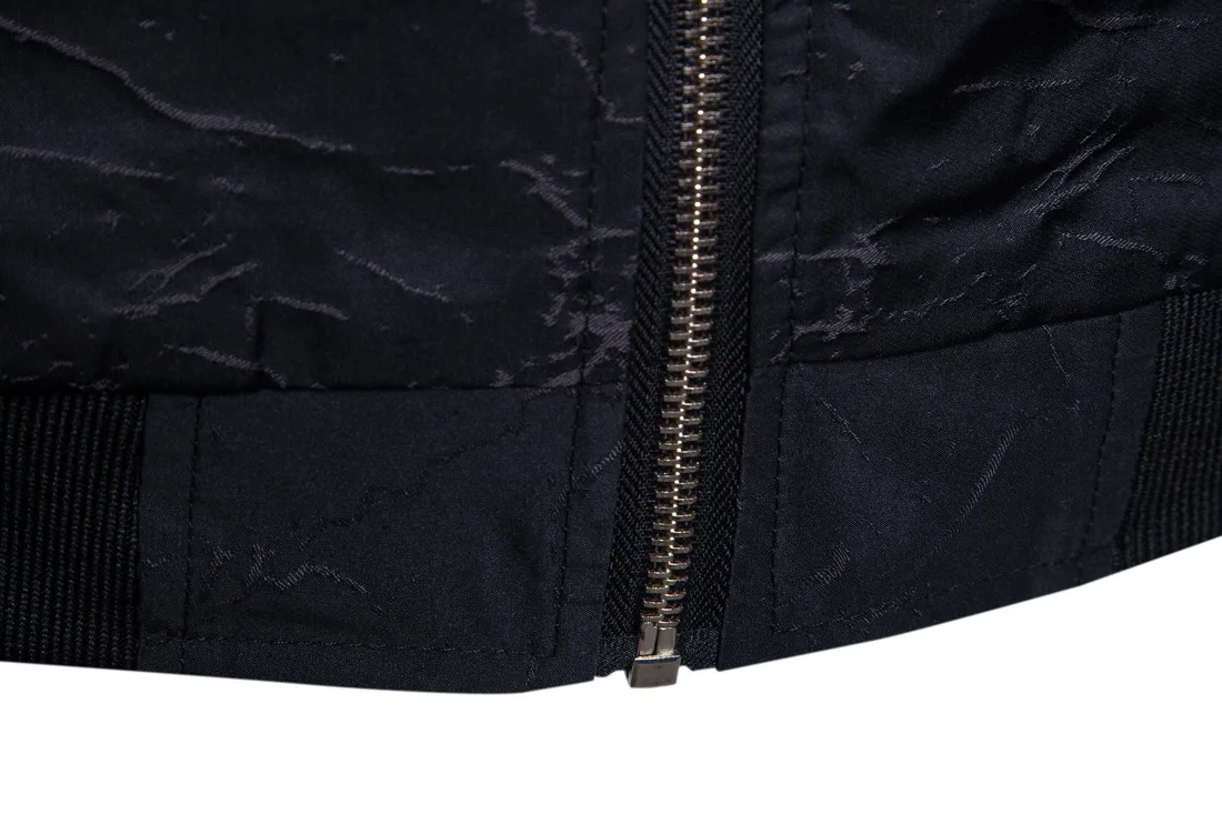 2019 Autumn New Men's Jacket Fashion Lightning Printing Boutique European Code Fashion Casual Jacket Baseball Uniform