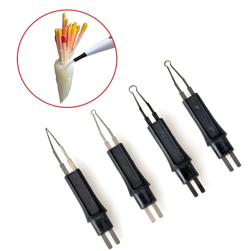 

AZDENT 4 Tips for Dental Gutta Percha Tooth Gum Cutter Endo Gutta Cutter Tooth Teeth Whitening Oral Hygiene Oral Care