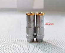 Metal Shell 3 5mm Jack Stereo Audio Female socket connector for 3 5 Male Headphones speaker Cable DIY 50 pcs Free shipping