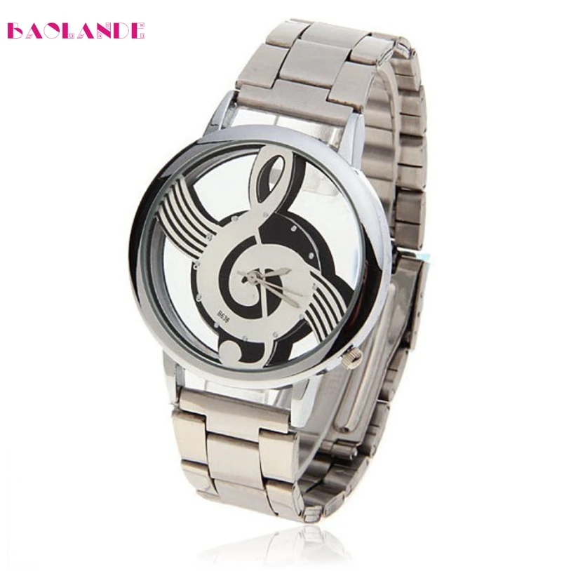 

BAOLANDE New Top Selling Watches Note Music Notation Metal Quartz Wristwatch Fashion Gift 1pcs Dec 13