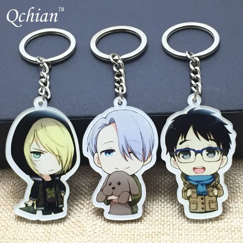 Брелки для ключей Victor Nikiforov YURI подвеска Katsuki подвески на Рождество 1 шт.|pendant for