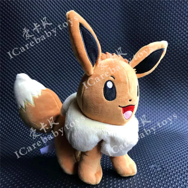 Новинка 23 см мультяшный плюшевый Flareon Eevee серия плюшевая игрушка кукла детский