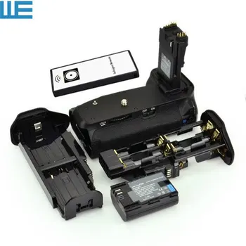 

BG-E14 Battery Grip + IR Remote + LP-E6 Battery Holder+ AA Battery Holder + LP-E6 Battery for Canon 70D .