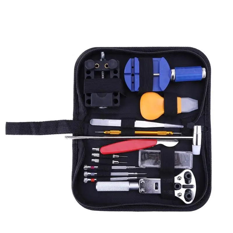 

147pcs Watchmaker Watch Link Pin Remover Case Opener Repair Tool Kit Set Opener Link Spring Bar Remover Horlogemaker Gereedschap