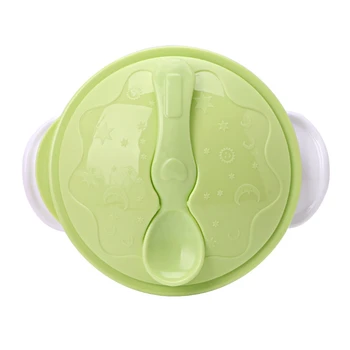 

2018 1Set Infant Baby Kids Children Suction Cup Slip-resistant Tableware Sucker Bowl JUN6_17