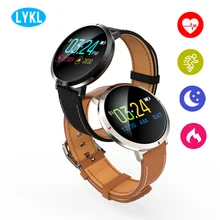 S2 Смарт-браслет цветной круглый экран умный Браслет кровяное давление монитор сердечного ритма Смарт-браслет для фитнеса Bluetooth Smartband