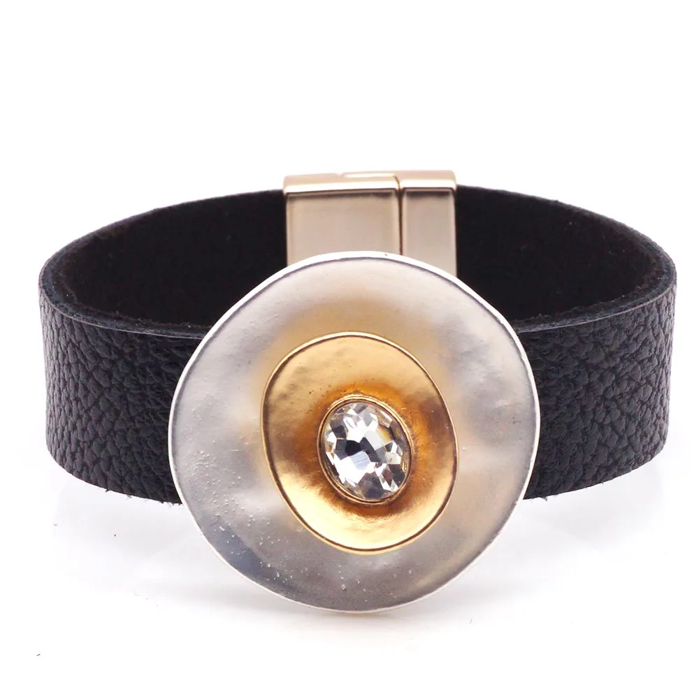 D& D Очаровательные браслеты для женщин Boho хрустальный металлический Шарм широкий браслет обруча модные ювелирные изделия Прямая поставка