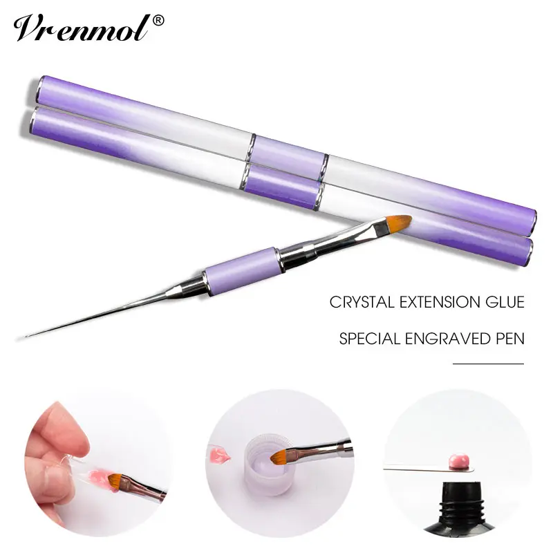 

Vrenmol PolyGel Builder Gel 6 Camouflage Color Uv Nail Polish for UV Gel Nail Extension Nail Art Tool