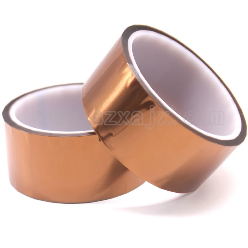 

40 mm x 33 m Gold Kapton Tape Polyimide High Temp fast shipping