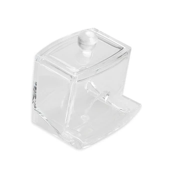 

Clear Acrylic Cotton Swab Q-tip Storage Holder Box Cosmetic Makeup Case Organizer 88 DC112