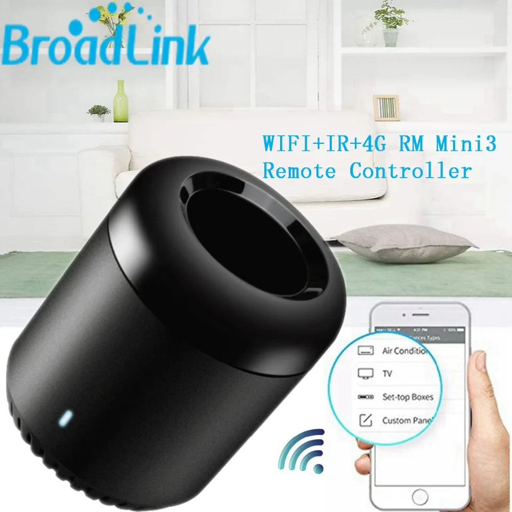 Высокое качество Новая обновленная версия Broadlink RM Mini 3 Black Bean Умный дом Wifi Универсальный ИК умный пульт дистанционного управления