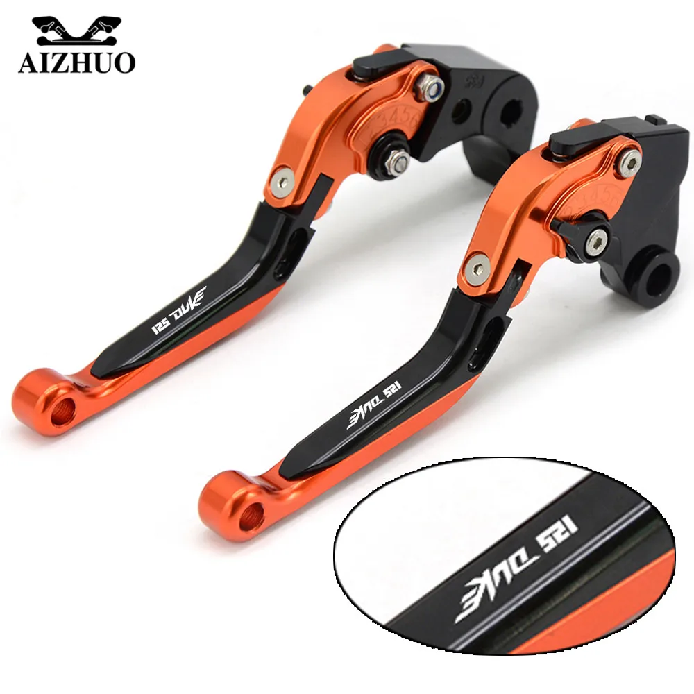Motorcycle Brake Clutch Lever Moto Folding Extendable Brake Levers For KTM 125 DUKE 125DUKE RC 125 2011 2012 2013 2014 2015 2016