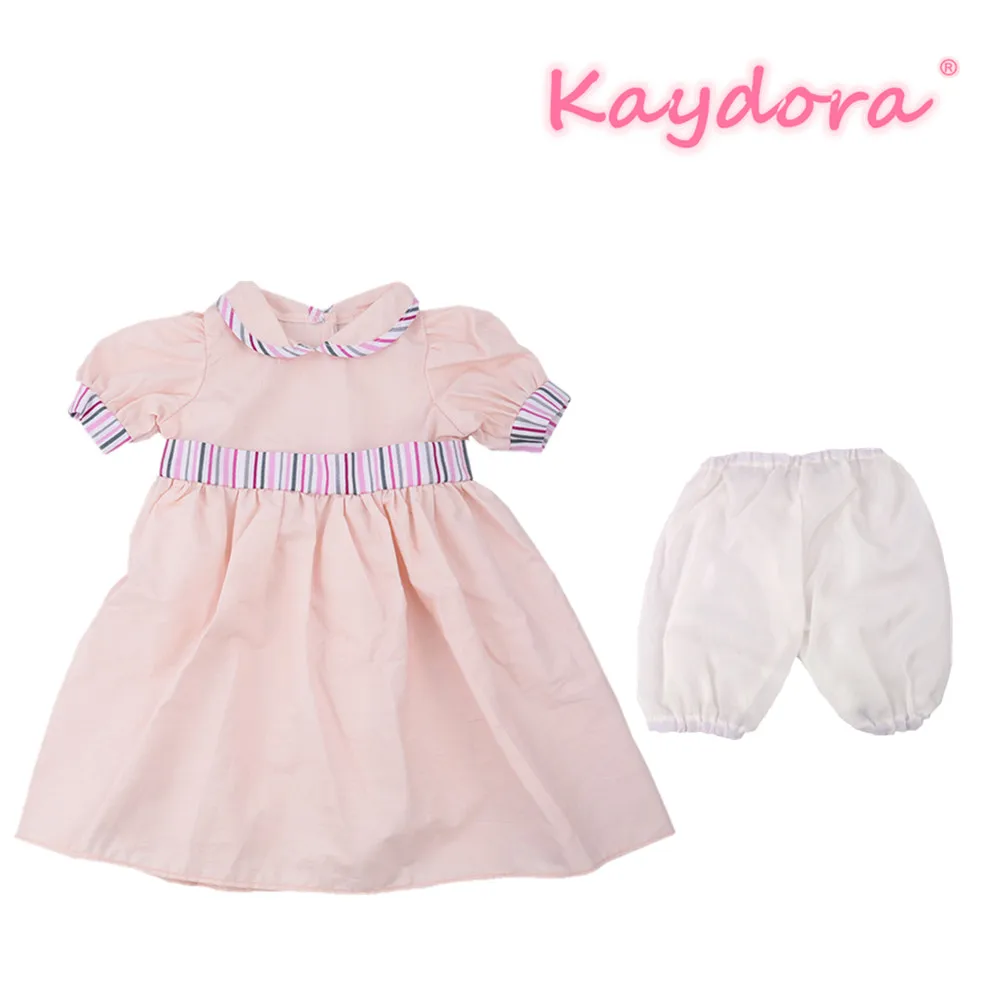 

KAYDORA 20-22 inch Reborn Baby Doll clothes Fit 0-3 Month New Baby Reborn DIY Doll accessories lol Hot Sale Baby Summer Skirt