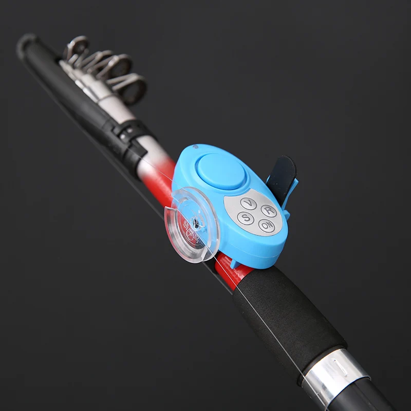 

New Music LED Electronic Fish Bite Alarm Finder Loudly Sound Alert LED Light Clip On Fishing Rod Fishing Tools