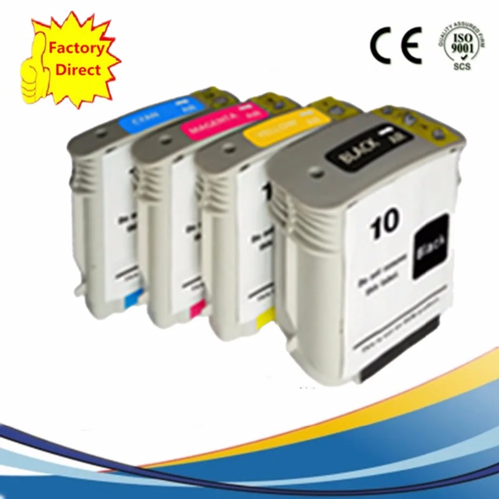 Замена чернильных картриджей для HP10 XL HP10XL 10XL C4840A Designjet 500 800 OfficeJet Pro K850 K850dn Inkjet|ink