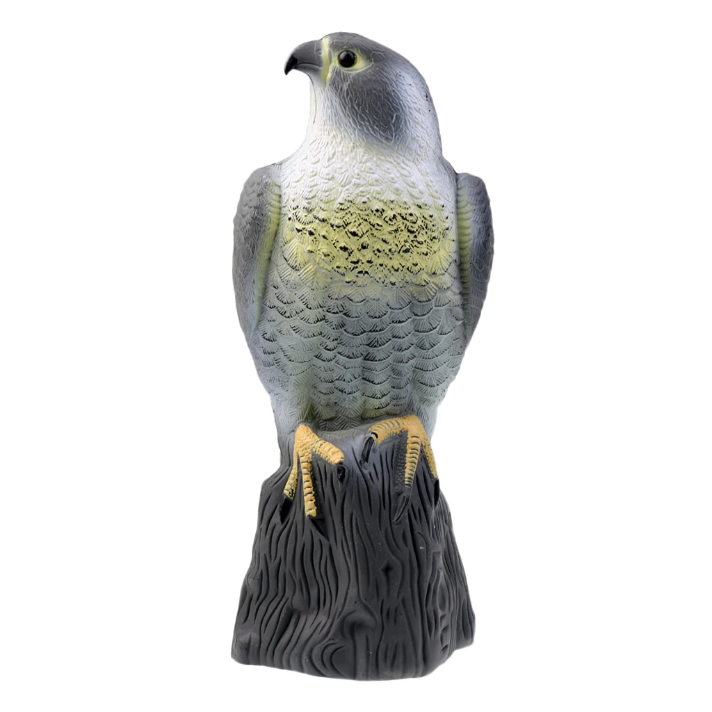 Lifelike 3D Eagle Hunting Decoy - Bird Pigeon Scarer Scarecrow