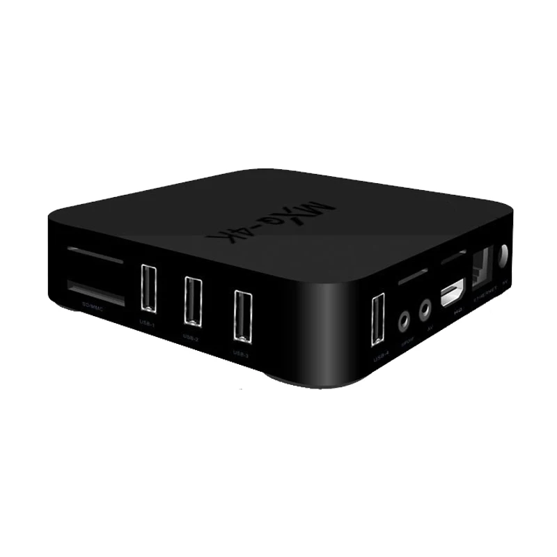 MXQ-4K مربع التلفزيون الذكية الروبوت 7.1 Allwinner H3 رباعية النواة 1 GB 8 GB H. 265 4 k مشغل الوسائط 2.4 Ghz واي فاي 100 M LAN 3D مجموعة أعلى مربع PK R69