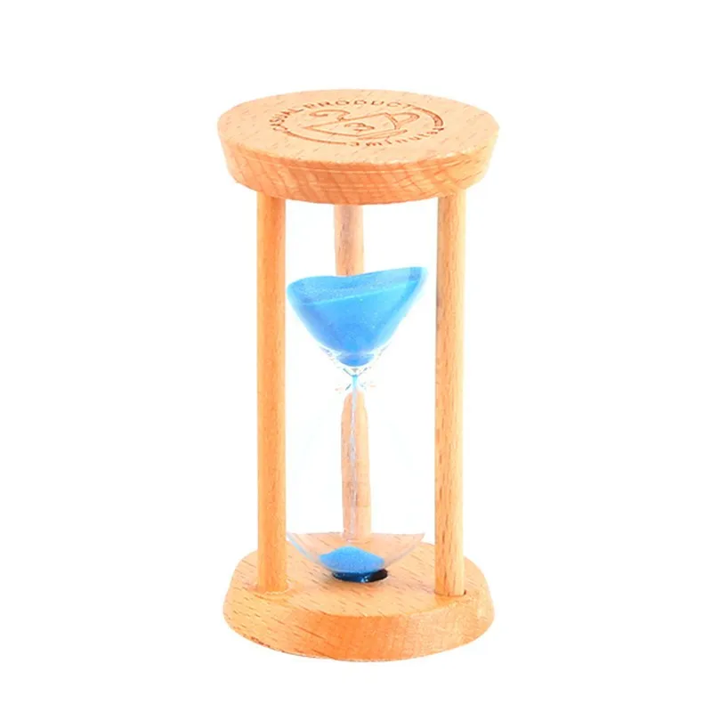 1 шт. Новые 3 минуты деревянная рамка песочные часы песочные стеклянные часы Таймер Время Декор подарок P50