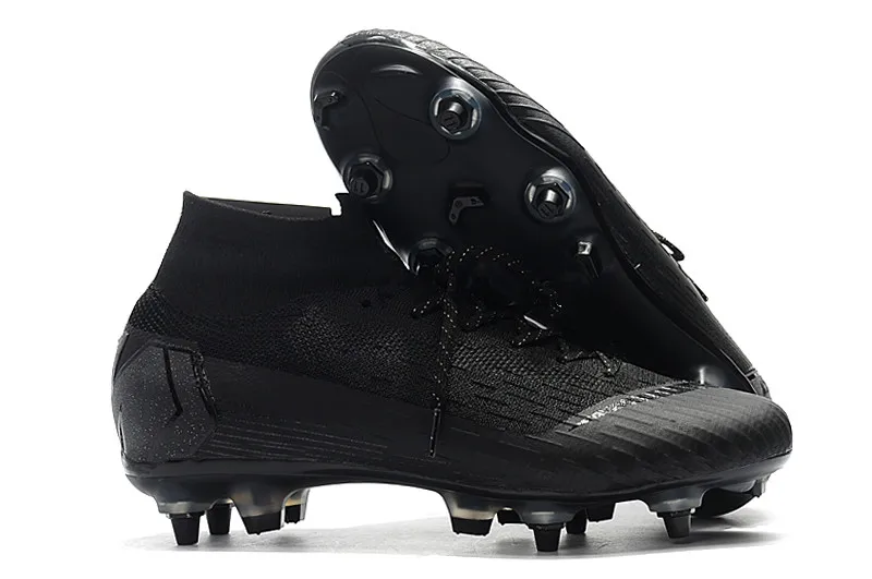 Wholesale Cheap 2019 ZISA Superfly VI SG 360 Football boots Soft Ground Soccer Shoes with extra screws Cleats