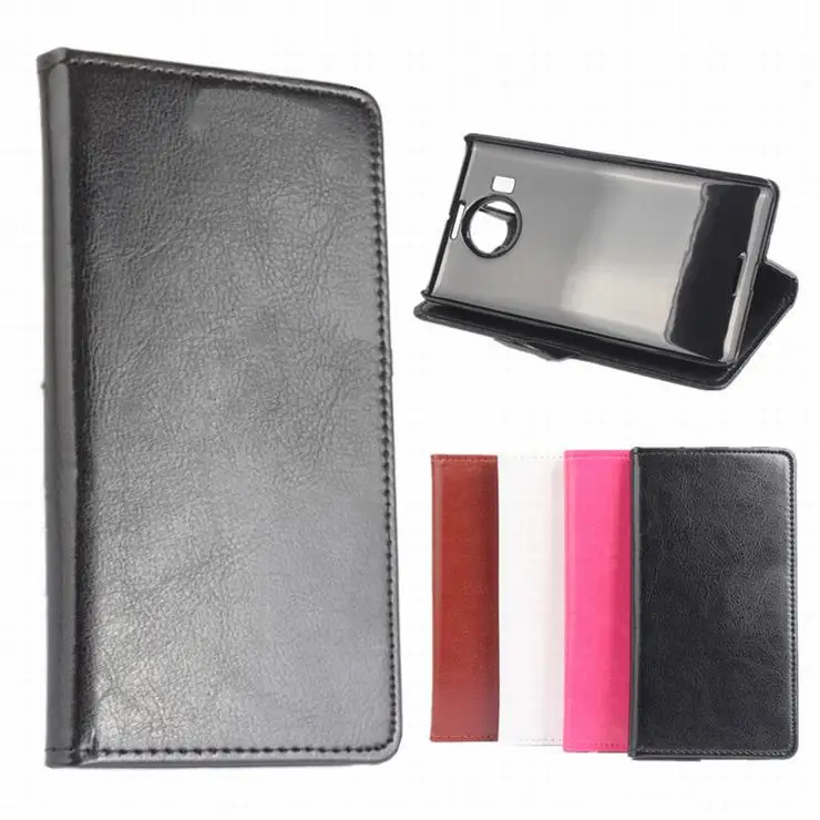 

HongBaiwei High Quality Leather Case For Microsoft Lumia 950XL Flip Cover Case for Nokia N950XL Leather Case Wallet Card Slotl