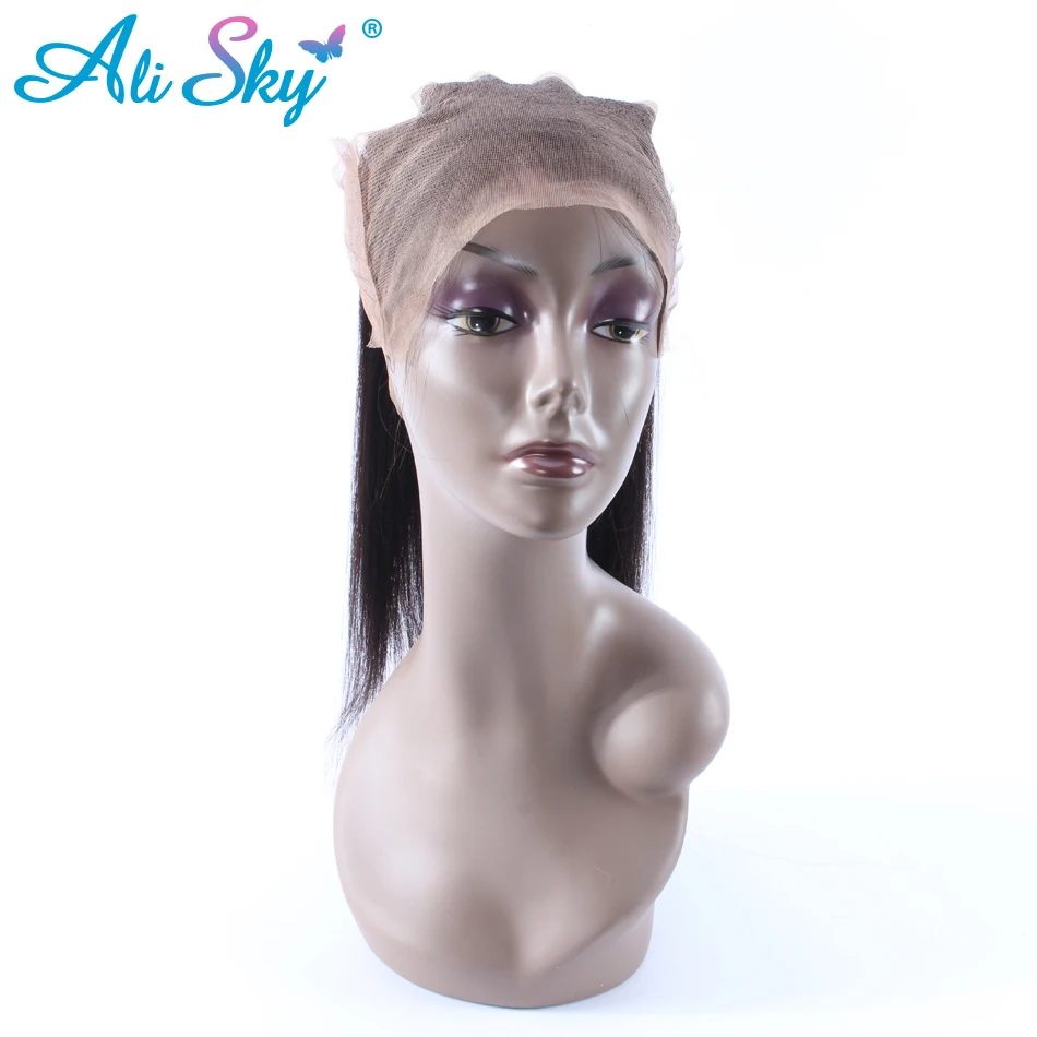 

360 Lace Frontal Closure Indian straight 360 Lace Virgin Hair Natural 1B color Hairline Lace Band Frontals with fast shipping