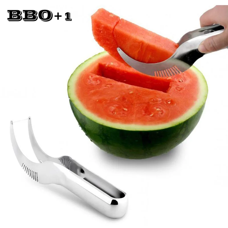 

Stainless steel Watermelon Corer Fruit Knife Cutter Server Kitchen Accessories Cantaloupe To Scoop Slicer Vegetable Tools Bar