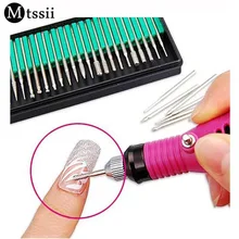 30 шт./компл. и сверлами для ногтей электрическая дрель, маникюр, машинка для маникюра, режущее устройство Керамика пламени биты для маникюрного салона, набор с коробкой