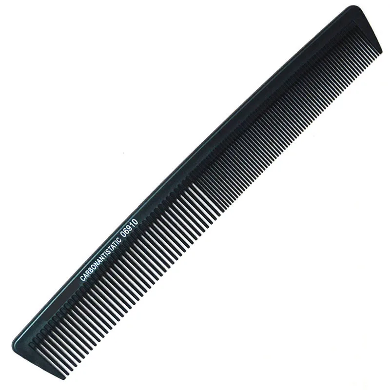 

Black Anti-static Carbon Comb Fiber Ultrathin Flat Head comb Professional Hair Cutting Comb Tools