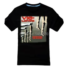 Крутая VIO-LENCE рок-группа 3D брендовая мужская рубашка высокого качества фитнес тяжелый рок тяжелый металл хлопок