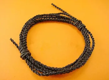 

Black OFC TPE 4 shares Fever hifi diy headphone cable 76 core soft wire 5meters