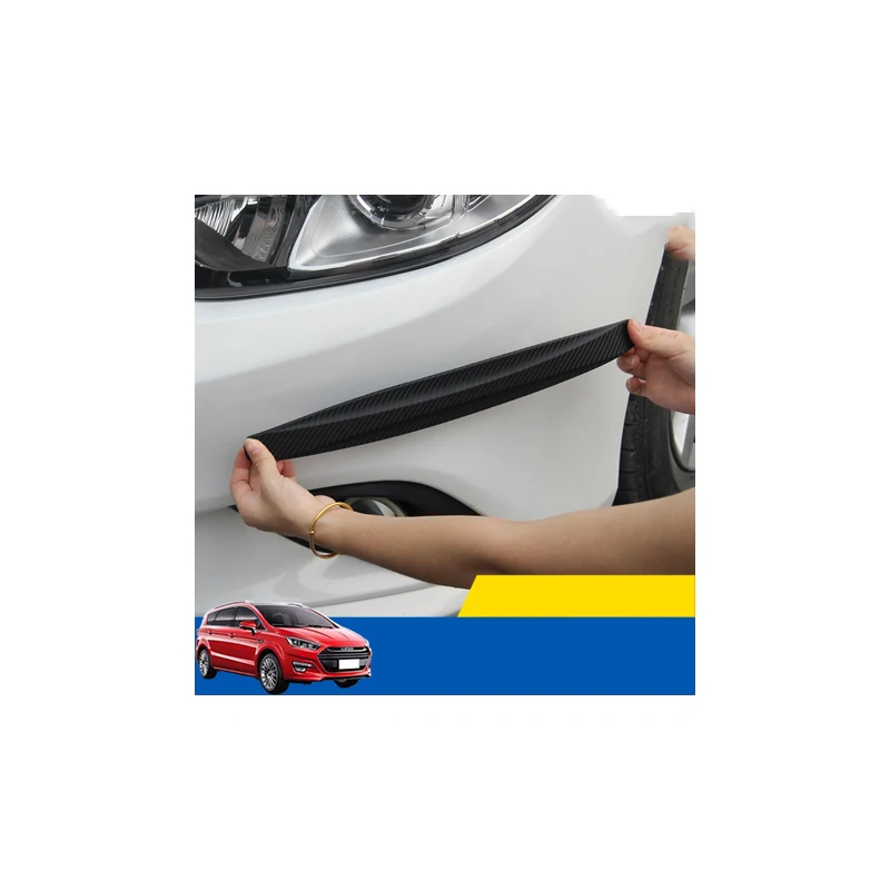 

Lsrtw2017 PVC Car Front Bumper Back Bumper Anti-collision Trim Strip for Lifan X7 X60 X80 820 2016 2017 2018 2019 2020
