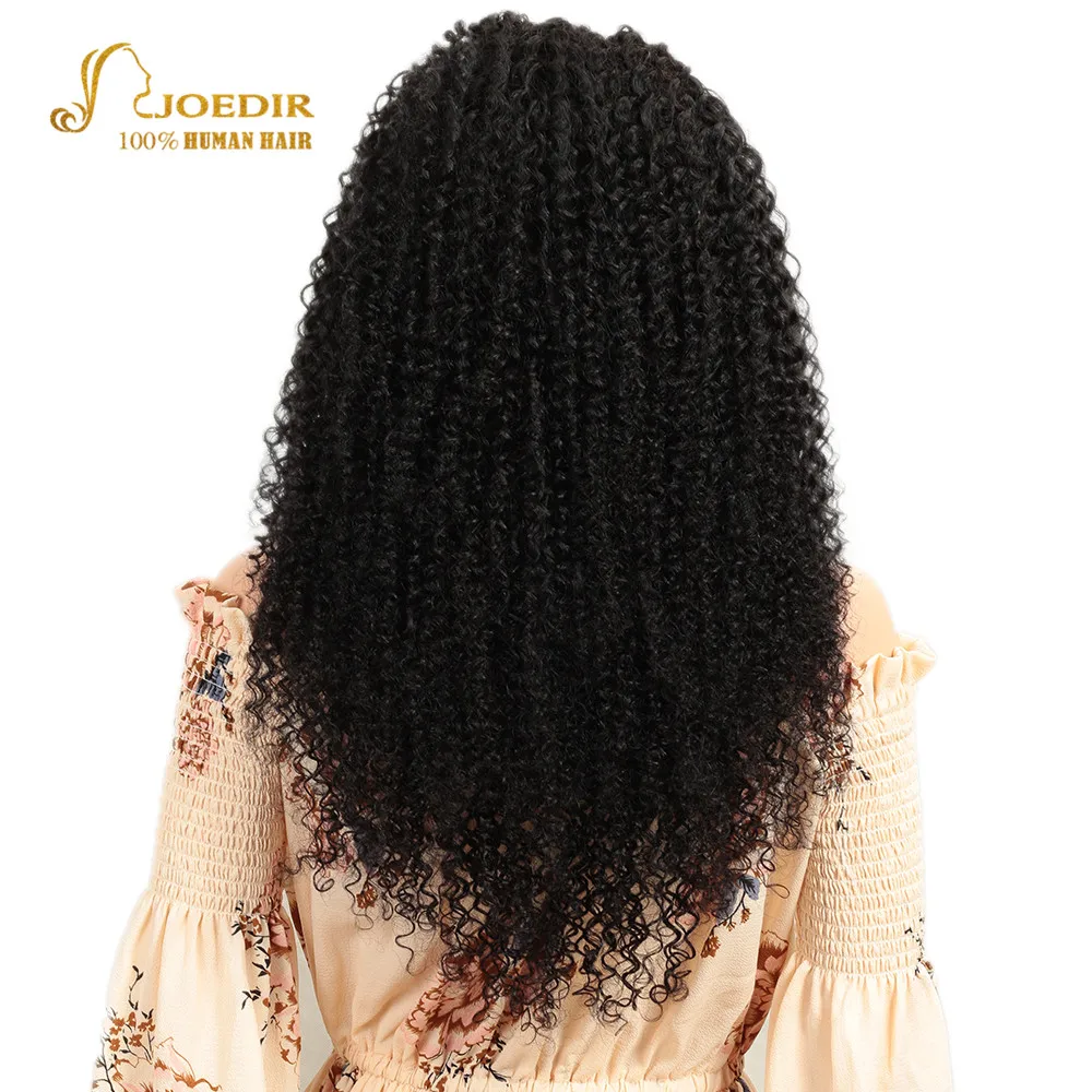 Joedir, 250 плотность, кружевной парик, предварительно выщипанный, на кружеве, человеческие волосы, парики, бразильский афро кудрявый парик для женщин, кудрявый парик на кружеве