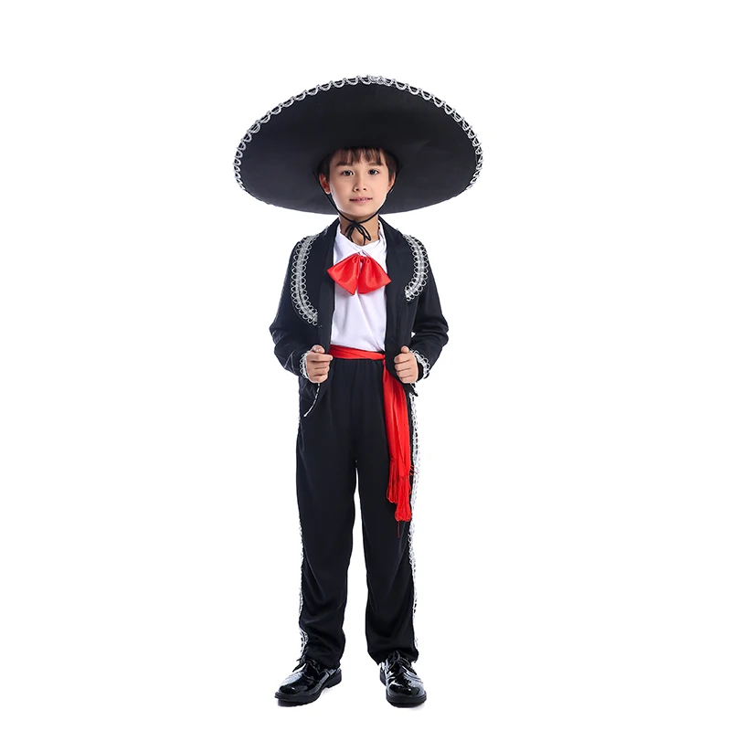 Традиционная Мексиканская танцовщица Mariachi Amigo детский фестиваль для мальчиков и