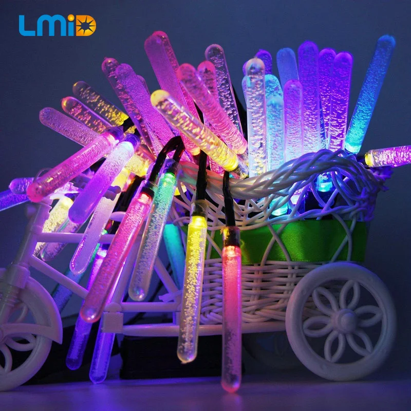 LMID 6M 30LEDs LED Fairy Lights Christmas Xmas Party Decorations Icicle