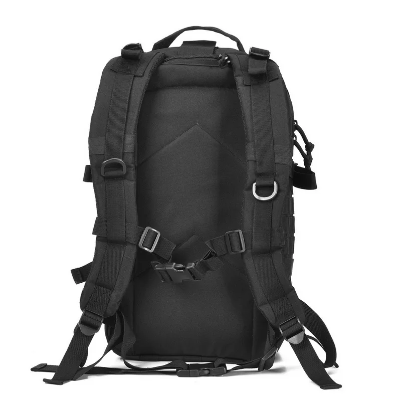  REEBOW TACTICAL Military Assault Backpack with Flag Patches Army Molle Waterproof Bug Out Rucksack 