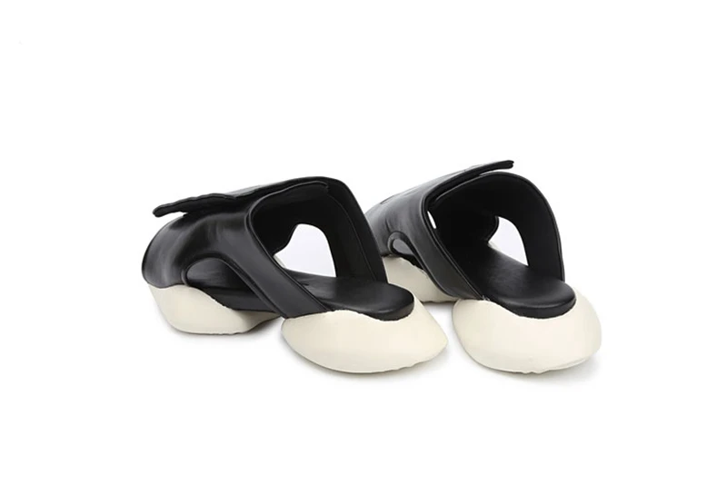 2018 Playa Size44 Runway Cool Sandalias 1 Grande 2 Moda Mens Plataforma Verano Mujers Casual De Gladiator Negro Recorte gU4Zdw