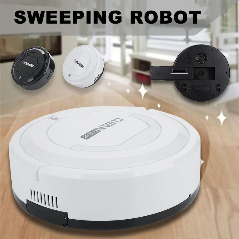 

2019 Drop Shpping Touch Cleaning Smart Robot Vacuum Cleaner Rechargeable Edge Clean Auto Home Cordless for Household