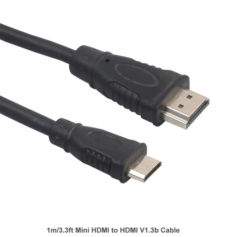 3 в 1 комплект мини HDMI кабель со штыревыми соединителями на обоих концах для