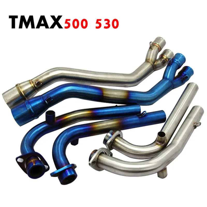 Tkosm выхлоп полный Системы для Yamaha T-max tmax 500 530 T-max 500 530 2001- без выхлопных