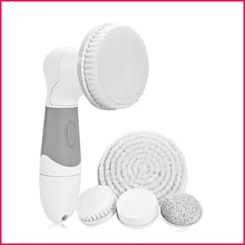 

Kemei 4 in 1 Electric Face Cleansing Brush Tool Spot Blackhead Cleaner Face Clean Instrument Skin Massage Brush