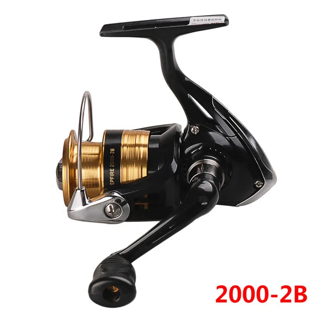 DAIWA SWEEPFIRE спиннинговая рыболовная Катушка 2000-4000 2 шариковый подшипник спиннинга катушка Molinetes соленая вода пресноводный Карп Фидер колеса - Цвет: 2000-2B