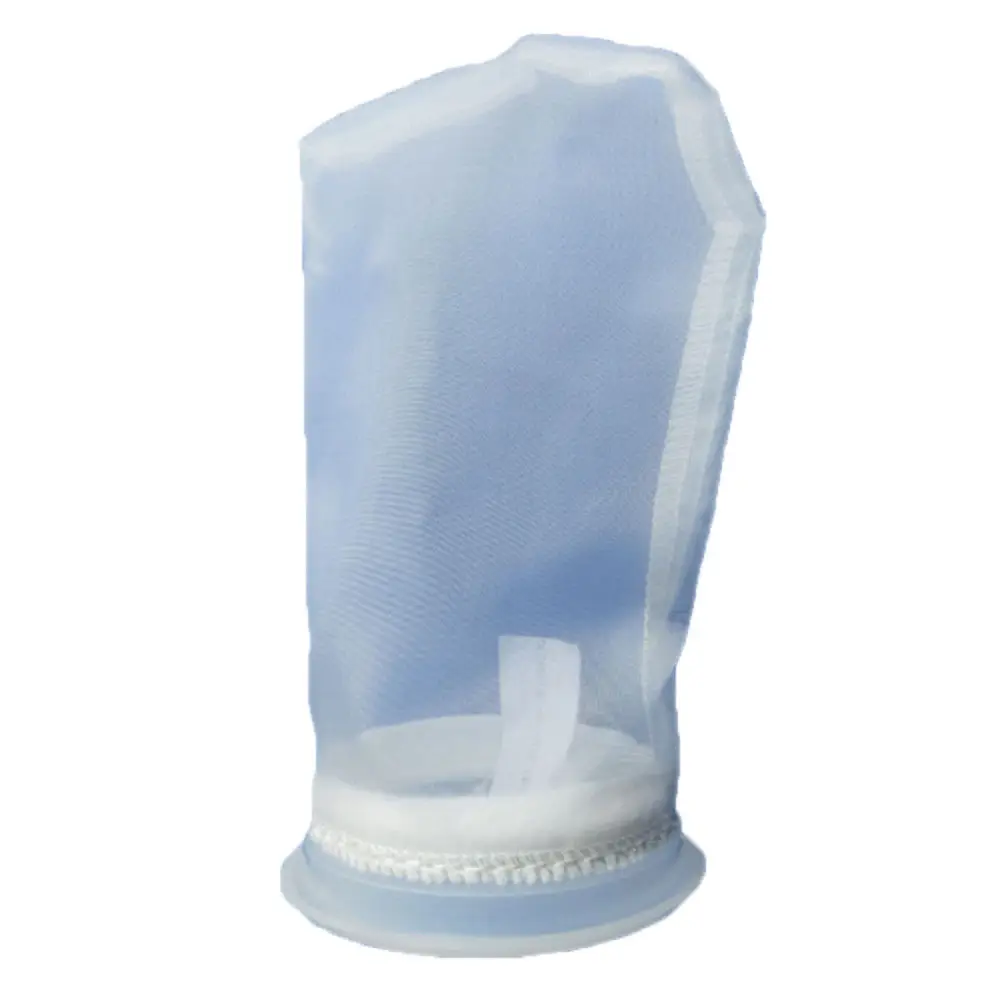 

Useful Fish Tank Filter Mesh Bag Easy Light Weight Aquarium Filter Socks Nylon Mesh for Fish Tank Marine Aquarium 4"X10" 0.2mm