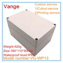 1 шт./лот водонепроницаемая распределительная коробка IP65, изготовленные из АБС-пластика, проекта коробки diy 160*110*90 мм для приготовления пищи на воздухе аппарат