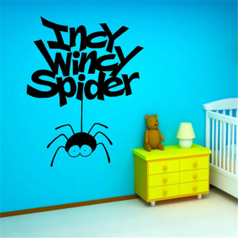 Nursery Rhyme Gingerbread Man Wall Art Quote Sticker Vinyl Kids Le Little Star Wall Sticker