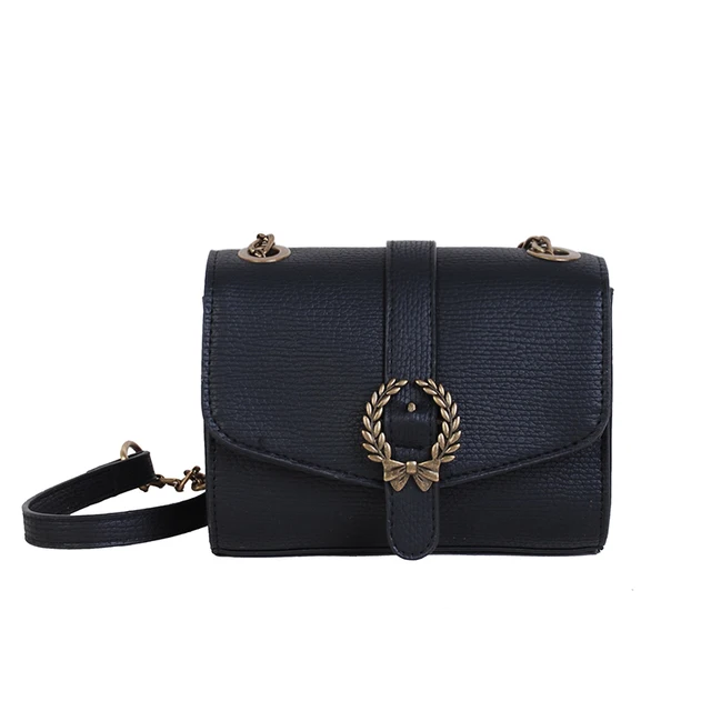 Dropshipping Women Bag Small Female Handbag Brand High Quality Pu Dropshipping Women Bag Small Female Handbag Brand High Quality Pu Leather Crossbody With Rosette Clock