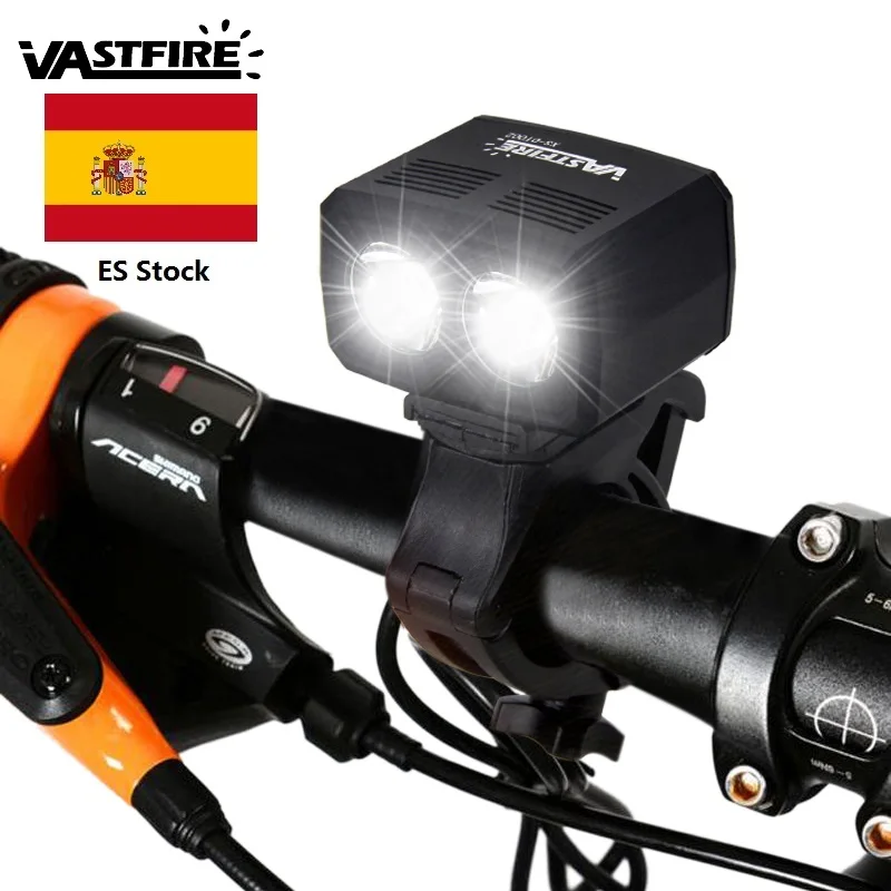 1000 Lumens MTB Bike Light Set USB Rechargeable mini LED Front Bicycle light Headlight Road Cycling Safety Flashlight ES stock 1000 Lumens MTB Bike Light Set USB Rechargeable mini LED Front Bicycle light Headlight Road Cycling Safety Flashlight ES stock