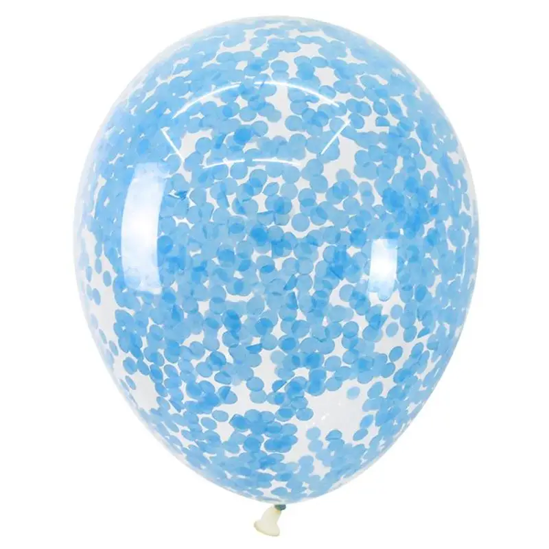 5 шт./партия прозрачные воздушные шары Золотая Звезда конфетти из фольги прозрачные воздушные шары счастливый день рождения, детский душ Свадебные украшения - Цвет: 5pcs