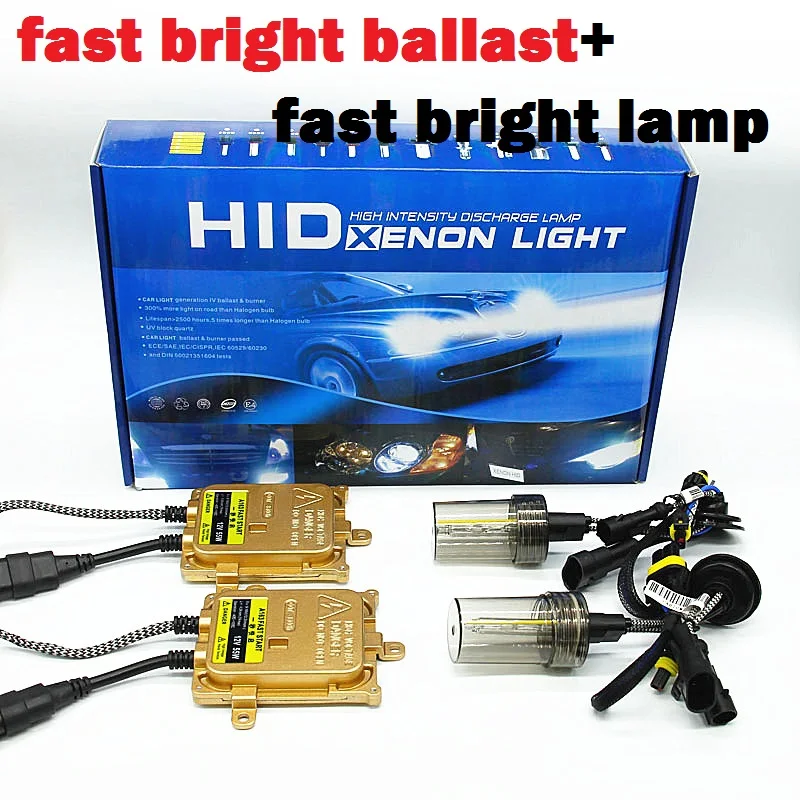 Slim Ballast Kit HID Xenon Bulb 12V55W H4 H7 H11 9005 9006 HB3 HB4 H1