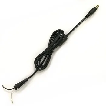 

10pcs 5.5x1.7mm 5.5*1.7 DC Power Cable Male DC Plug Straight Tip Connector Laptop Cable 1.2M Cable Length